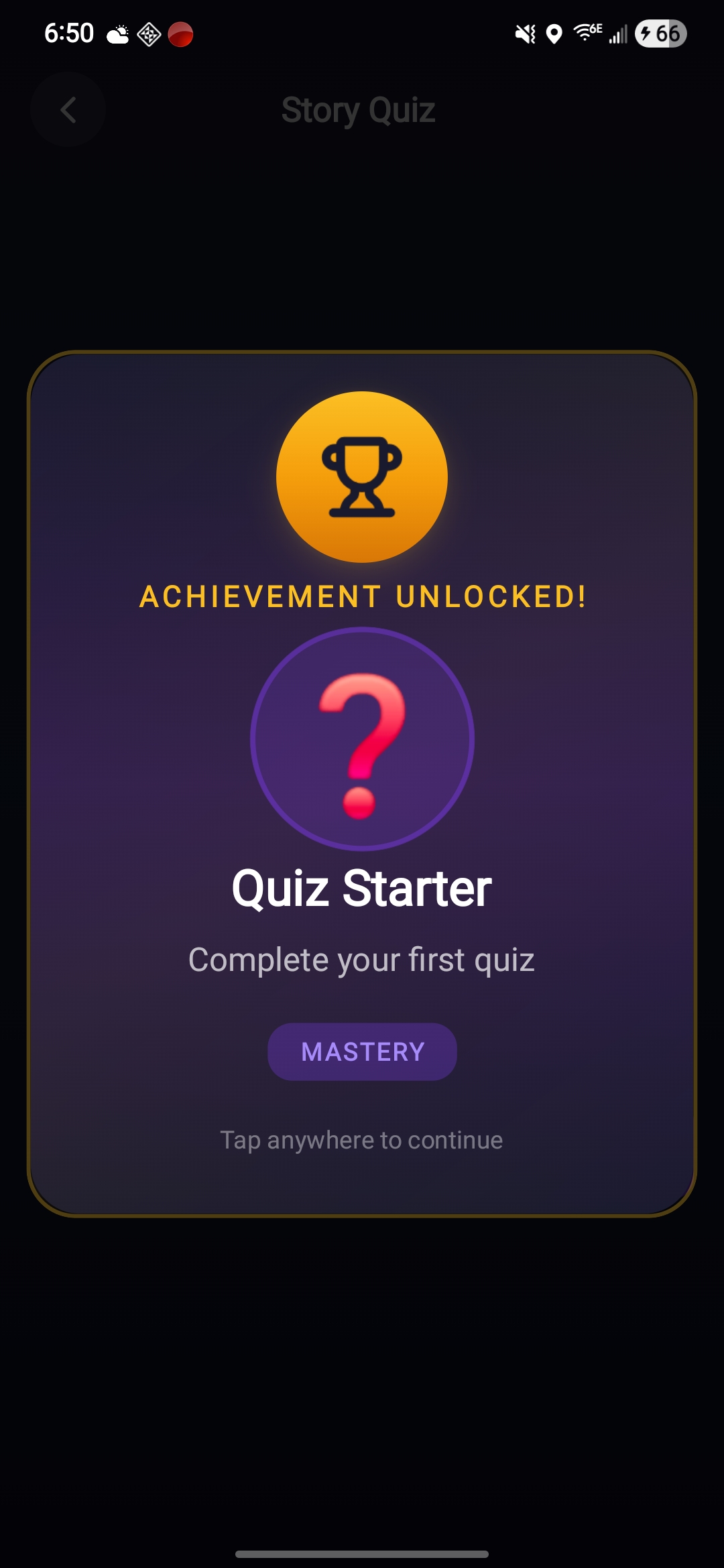 TinyTales App Screenshot