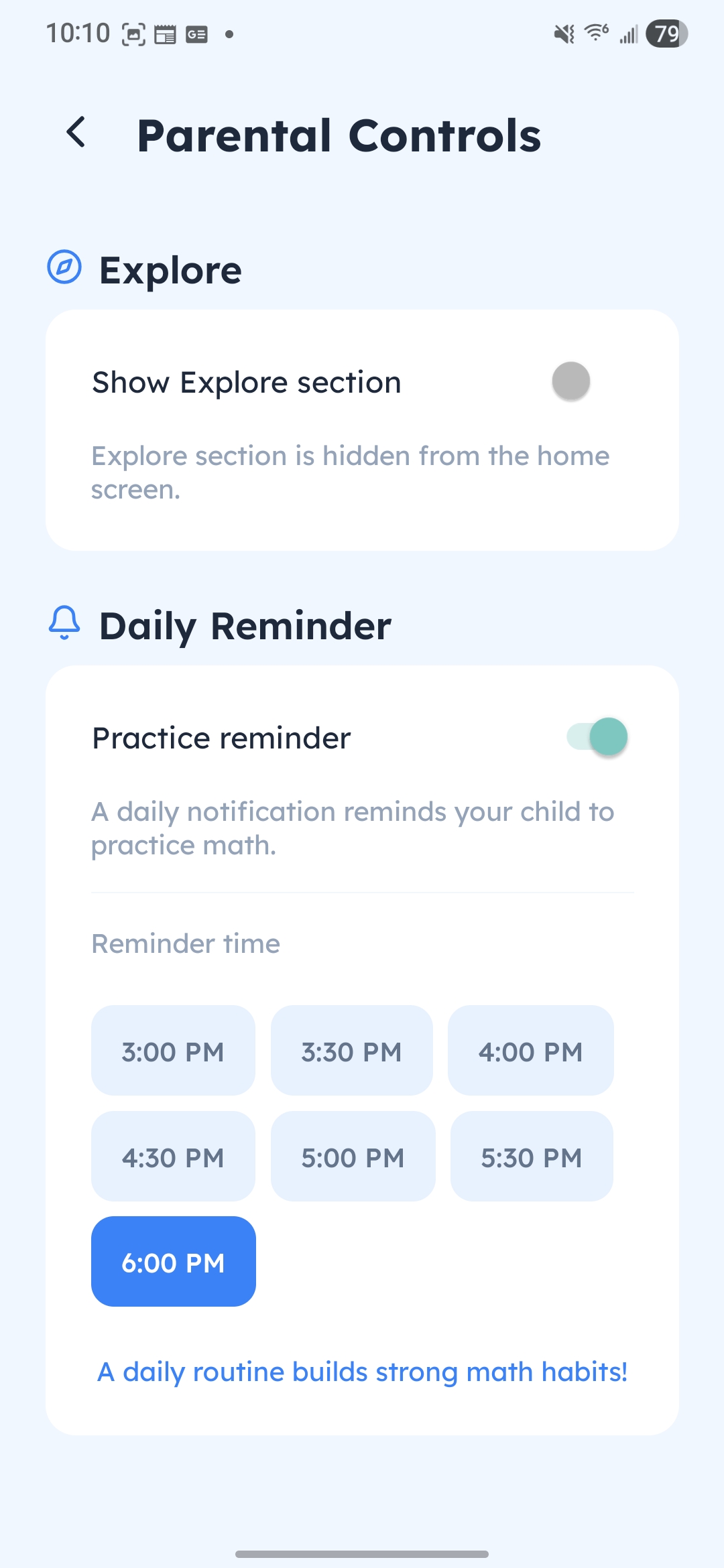 TinyTallies App Screenshot