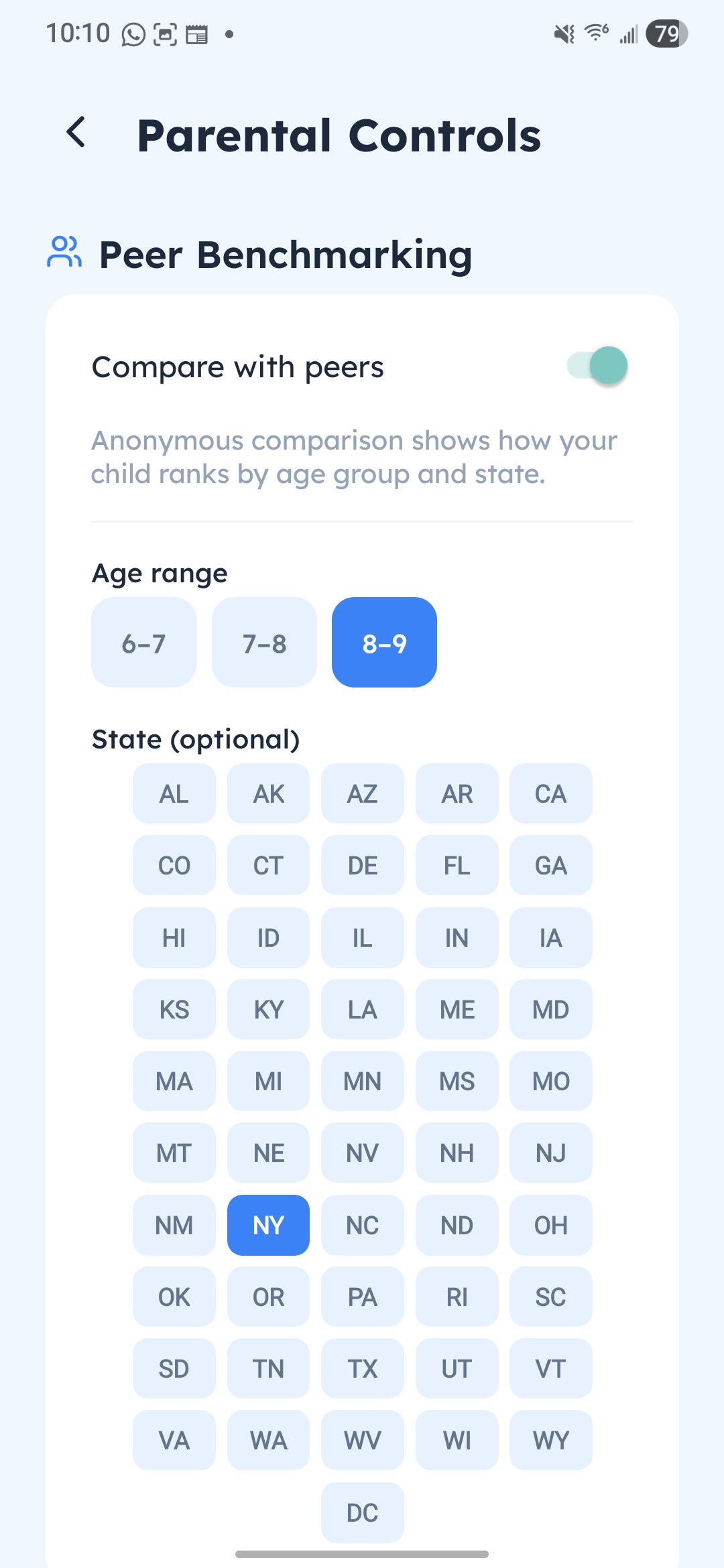 TinyTallies App Screenshot